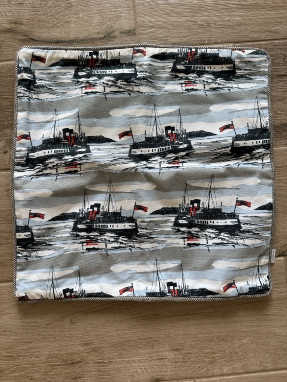Sarah Jane Hensley The Bulloch Collection Waverly square nautical pillow cover